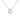 Eclipse Necklace White Gold
